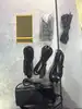 lindy 73309 organiseur de station de chargement autonome plastique noir