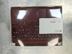 microsoft type cover signature surface go bordeaux (alcantara) azerty
