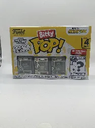 pack 4 figurines bitty pop! les minions funko
