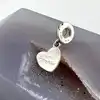 pandora charm argent coeur  argent 925 millième (22 ct) 3,5g