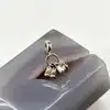 pandora charm pendant biberon et chaussures bébé argent 925 millième (22 ct) 3,72g