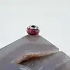 pandora charm verre de murano rose argent 925 millième (22 ct) 2,43 g