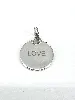 pendentif argent médaille love argent autre 3,11g