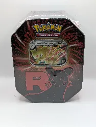 pokémon : boîte team rocket – persian-ex du jcc pokémon (1 carte promo brillante et 4 boosters)