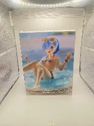 re:zero - starting life in another world statuette rem aqua float gir