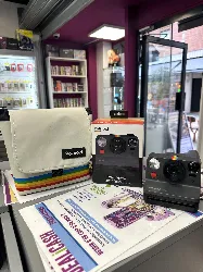 appareil photo instantané polaroid now i-type noir