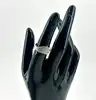 bague argent orné de pierres marcassites t55 argent 925 millième (22 ct) 2,72g