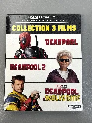blu-ray 1 + 2 + deadpool & wolverine [4k ultra hd + blu - ray]