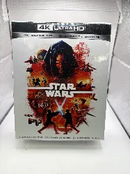 blu-ray coffret star wars épisodes 1 à 3 blu-ray 4k ultra hd