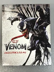 blu-ray coffret venom - collection 3 films : venom + venom : let there be