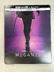 blu-ray m3gan 2.0 - 4k ultra hd + blu-ray - boîtier steelbook limité