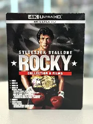 blu-ray rocky - collection 6 films - 4k ultra hd + blu-ray