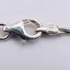 bracelet en argent maille tresse l18cm argent 925 millième (22 ct) 3,79g