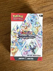 bundle 6 boosters pokemon evolution prismatiques