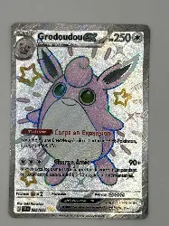 carte pokémon grodoudou ex 222/091