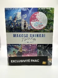 coffret makoto shinkai anthology 5 films et 1 oav exclusivité fnac dvd