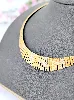 collier drapé en 3 ors or 750 millième (18 ct) 29,31g