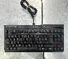 corsair k63 compact gaming tastatur, mx - red, rote led - schwarz