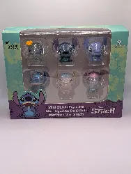 enesco figurine lot de 6 mini figurines stitch (window box)