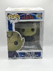 figurine funko! pop - marvel : captain marvel - talos - 9 cm - 431