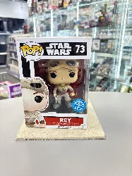 figurine pop - star wars the force awakens - rey -