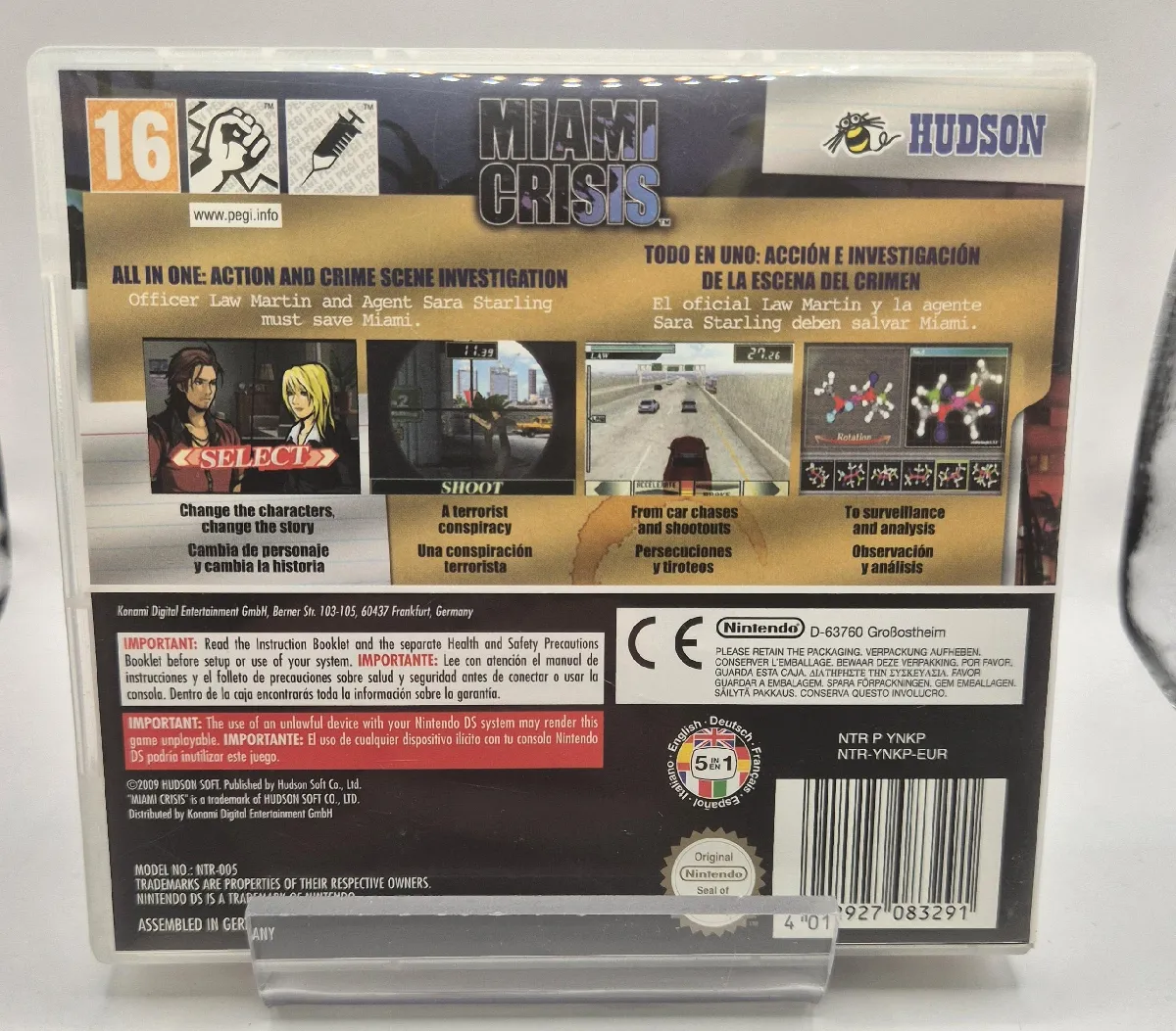 Jeu DS Miami crisis - DEALiCASH
