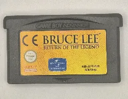 jeu gba bruce lee - the return of the legend