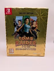 jeu nintendo switch tomb raider i-ii-iii remastered starring lara croft - deluxe edition