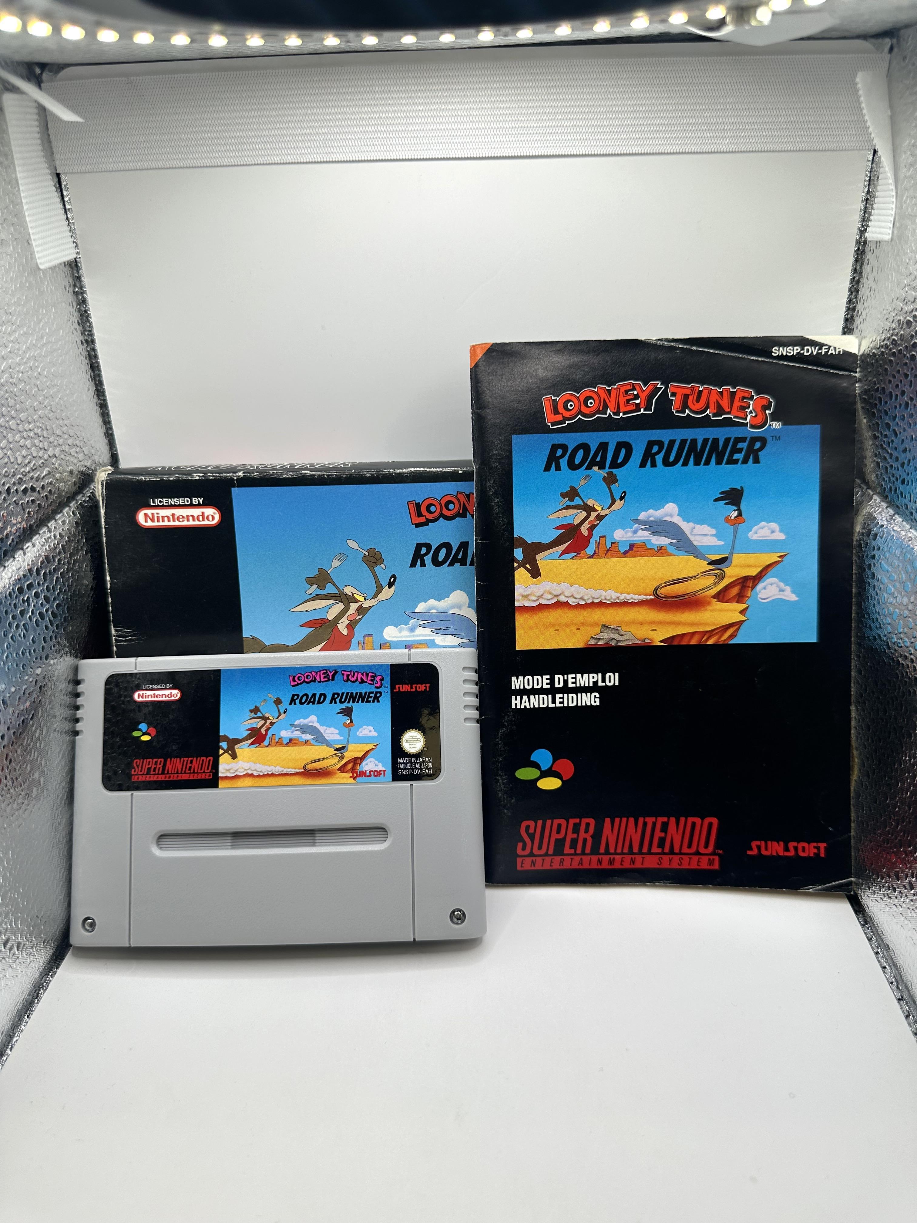 Jeu SNES Looney Tunes Road Runner Super Nintendo