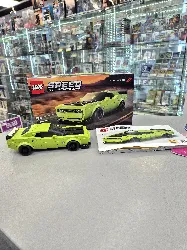 lego speed champions - voiture de sport dodge challenger srt hellcat