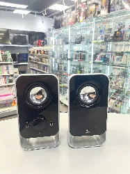 logitech ls11 speakers -haut-parleurs 2.0 prise casque -prise d'entrée auxiliaire 3 watts noir