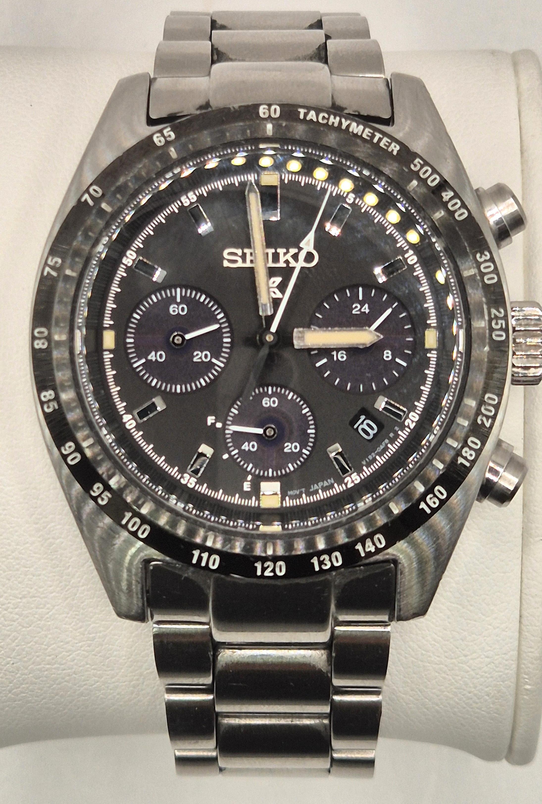 Montre Seiko Prospex Speedtimer v192-0af0