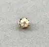 pandora charm en forme de fleur de magnolia rose avec cristal rose poudré