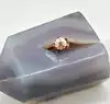 pandora charm en forme de fleur de magnolia rose avec cristal rose poudré