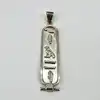pendentif argent cartouche égyptienne  argent autre 4,80g