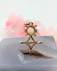 pendentif or croix d'agadez or 750 millième (18 ct) 2,91g