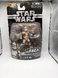 star wars the saga collection - figurine clone trooper (bataille d'utapau)