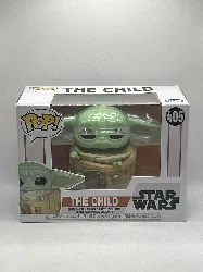 the mandalorian child (with bag) star wars 405 - figurine funko pop