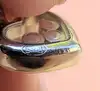 chopard collier happy damonds coeur en or blanc orné de 3 diamants or 750 millième (18 ct) 7,85g