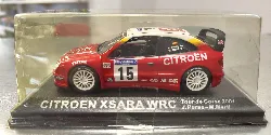 voiture miniature citroen xsara wrc tour de corse 2001