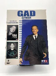 dvd gad elmaleh, 2 spectacles incontournables : papa est en haut + sans tambour - pack