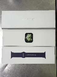 apple watch series 11 gps 46mm boitier en aluminium argent avec bracelet sport brume violette s/m