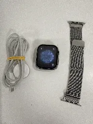 apple watch series 8 gps, boîtier aluminium minuit 45mm avec bracelet sport minuit