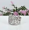 bague en argent avec oxydes de zirconium motifs t55 argent 925 millième (22 ct) 4,90g