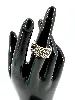 bague souple tiffany & co somerset argent en maille tissée argent 925 millième (22 ct) 8,55g