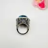 bague swarovski pierre bleu clair t52