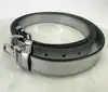 bandoulière christian dior amovible et ajustable en cuir métallisé argenté