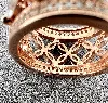 bgpl bague fleurs en oxydes