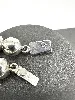 bracelet billes argent l21cm argent 925 millième (22 ct) 43,18g