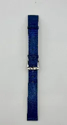 bracelet de montre dior en lézard bleu roi